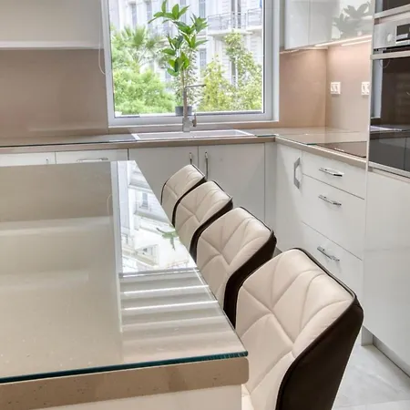 White And Grey Super Luxury Flat Apartment