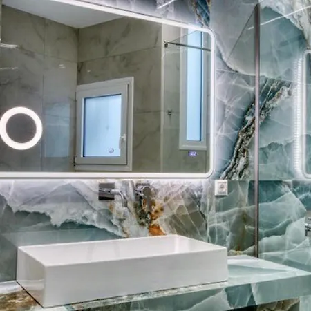 White And Grey Super Luxury Flat Apartment *