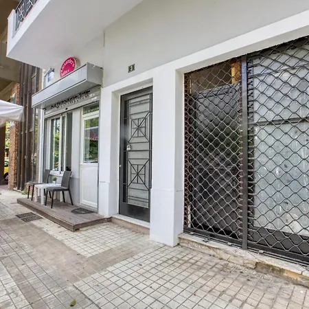 White And Grey Super Luxury Flat * Athens